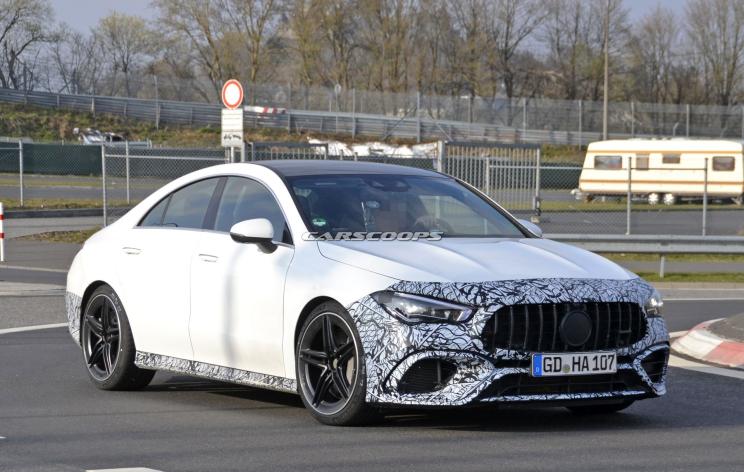 尾部造型凶猛 全新AMG CLA 45官图泄露_搜狐汽车_搜狐网