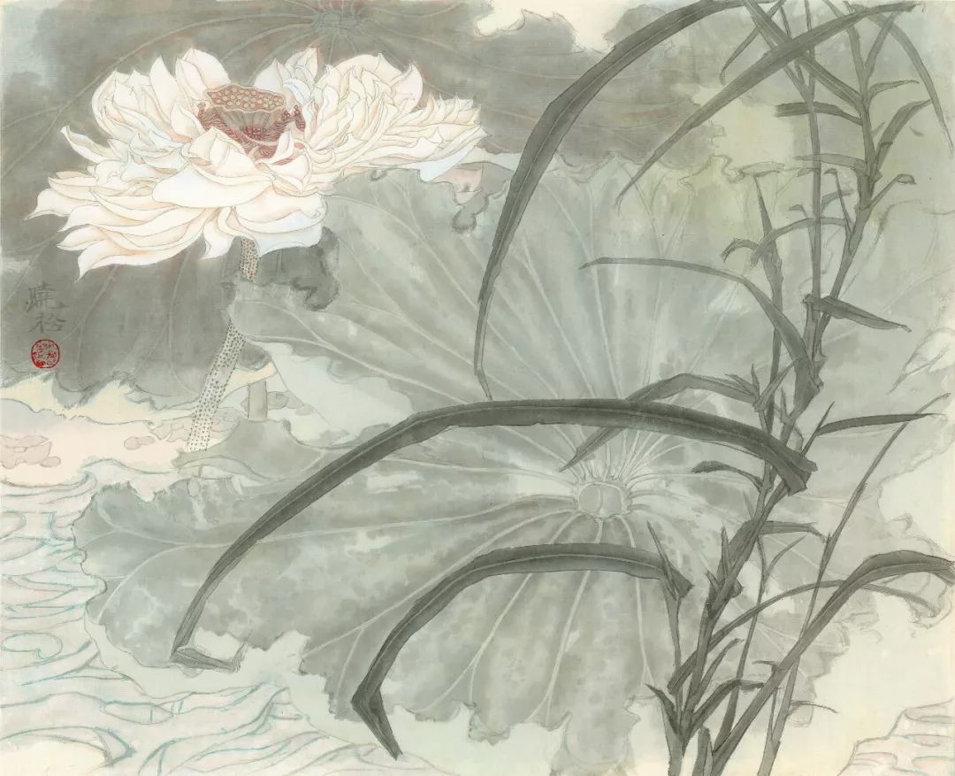 造化心源踏古同机莫晓松工笔花鸟画探微