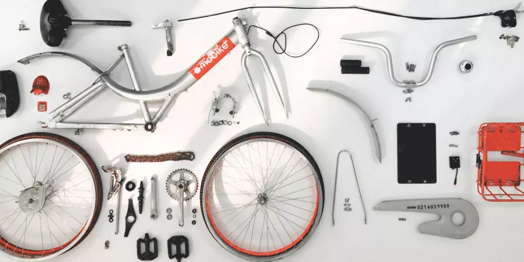 共享单车堆积如"坟场",摩拜居然用废弃车做家具,颜值不输宜家muji!