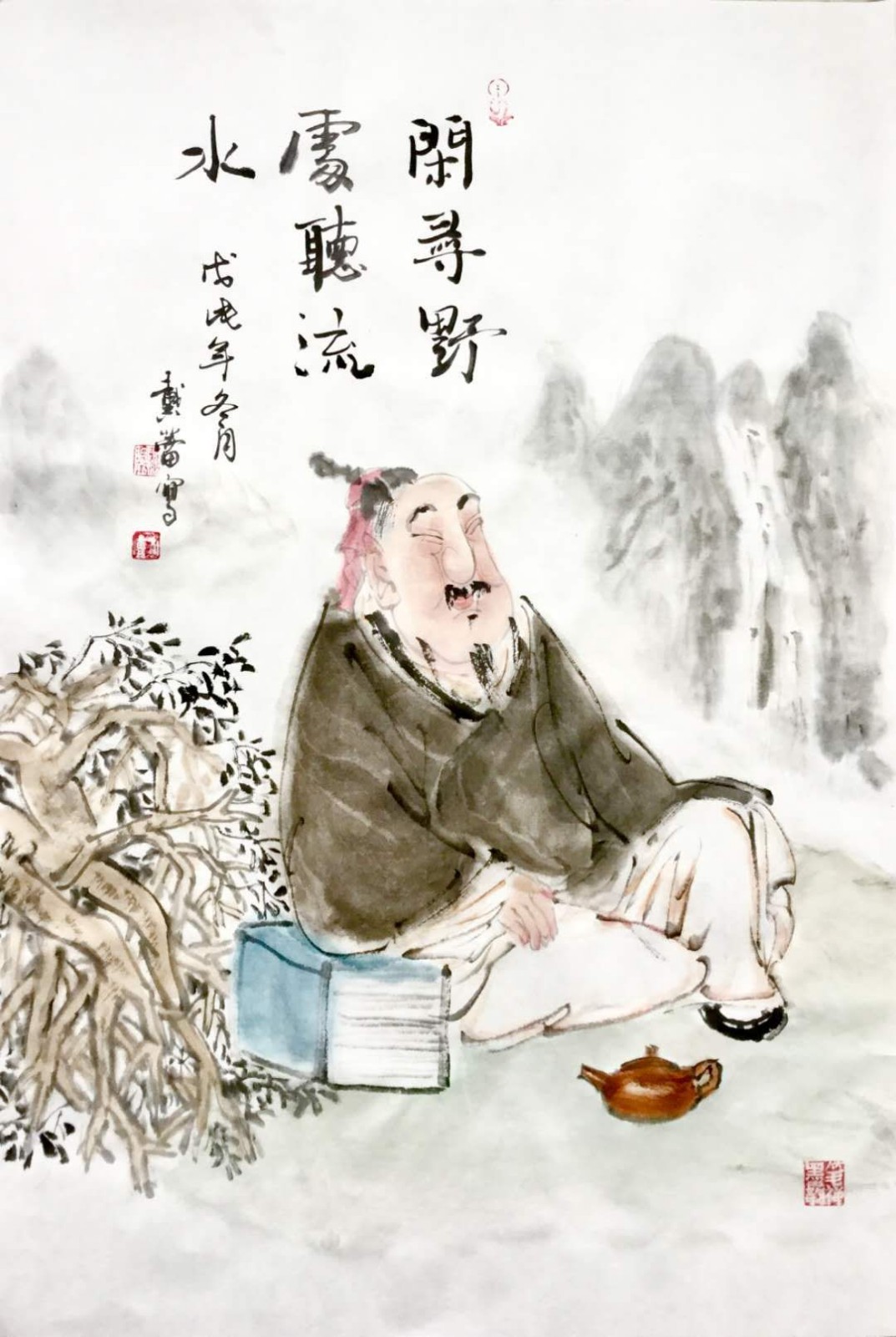 水墨漫画家戴蕾作品欣赏