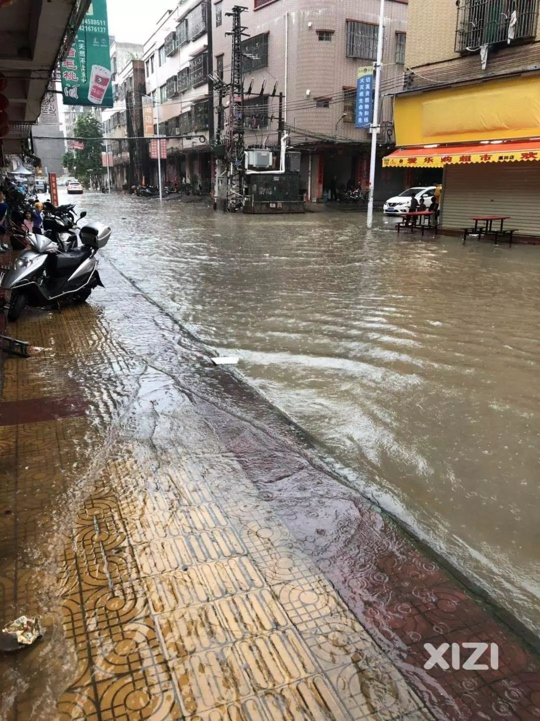 蕉田这条路年年下大雨就积水怎么解决?相关部门回应了_惠东
