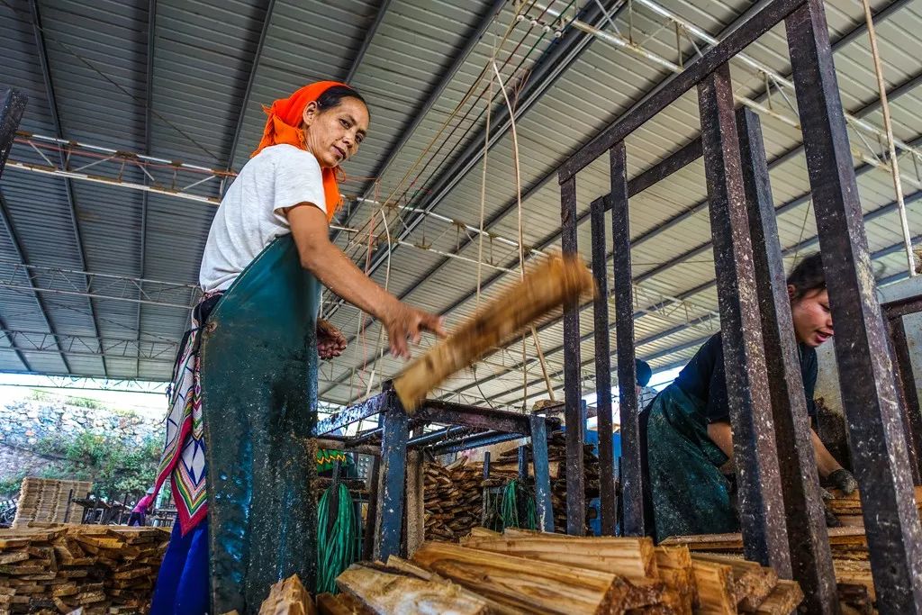 磨秋》李海清《晒秋》李淑萍《建设美丽家园》杨远梅《金色的稻谷女孩