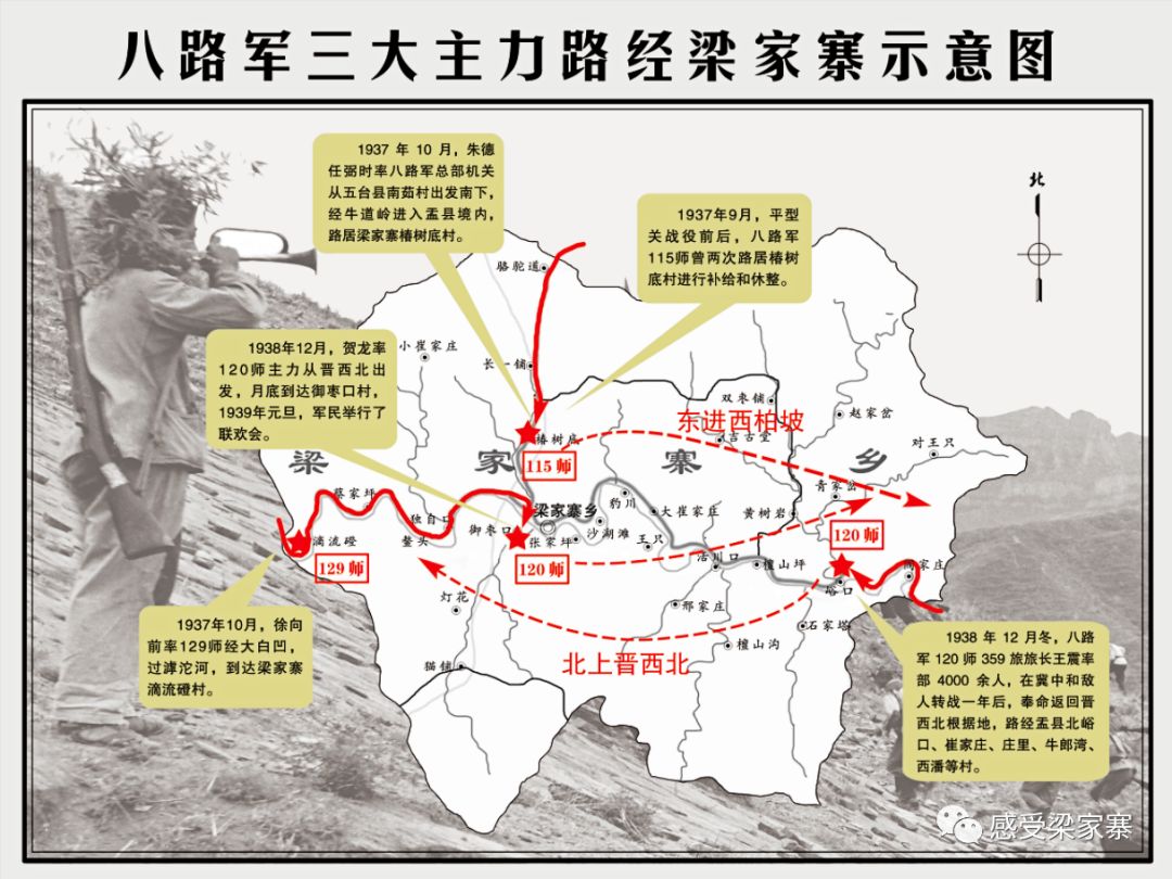 东与河北省平山县相望,北与五台县接壤,西南分别与下社乡,上社镇相连
