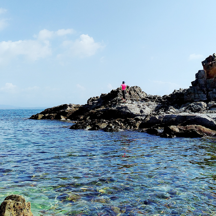 三門島浮潛中國的馬爾代夫露營 看日出日落 坐大飛上島游泳玩水 燒烤