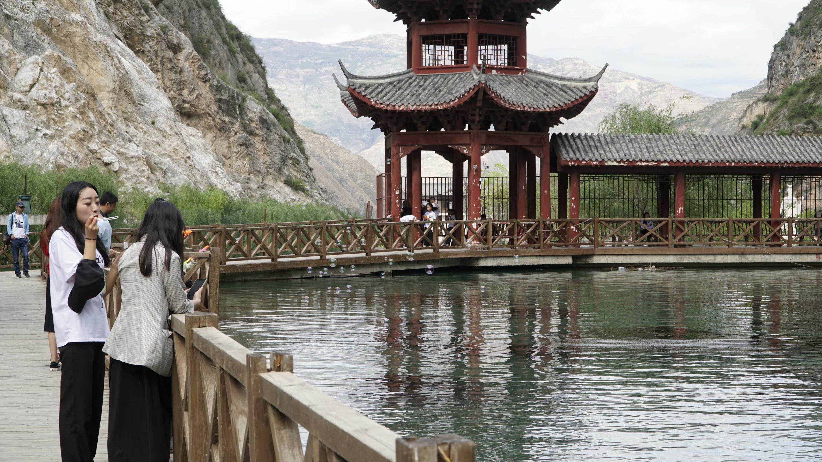 武都姚寨沟风景区图片