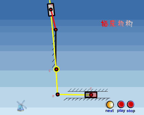 机械动图|一波复杂的连杆机构动态图!