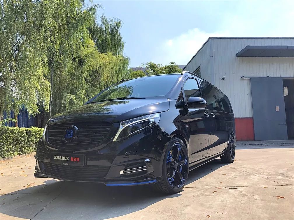 > 奔驰v250打造的巴博斯b25,彰显mpv运动风范!