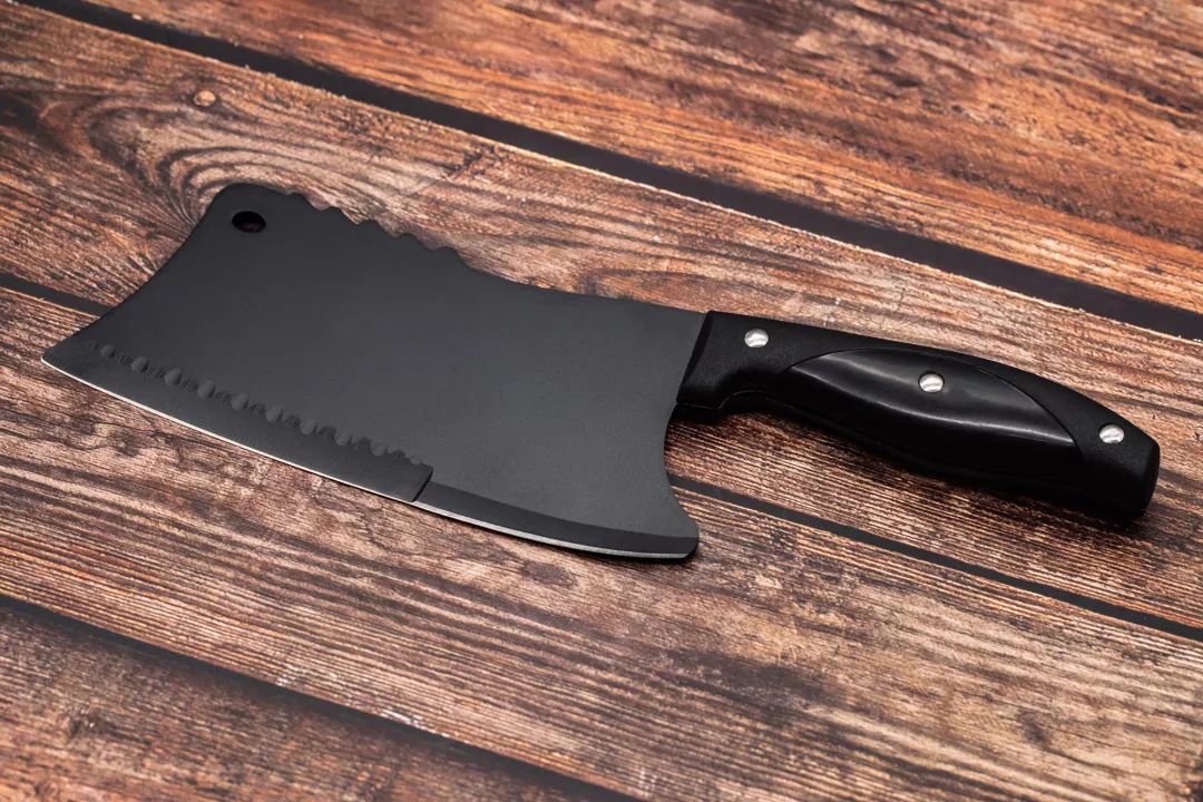 这把能砍骨的双刃刀,让你秒变厨房小霸王_菜刀