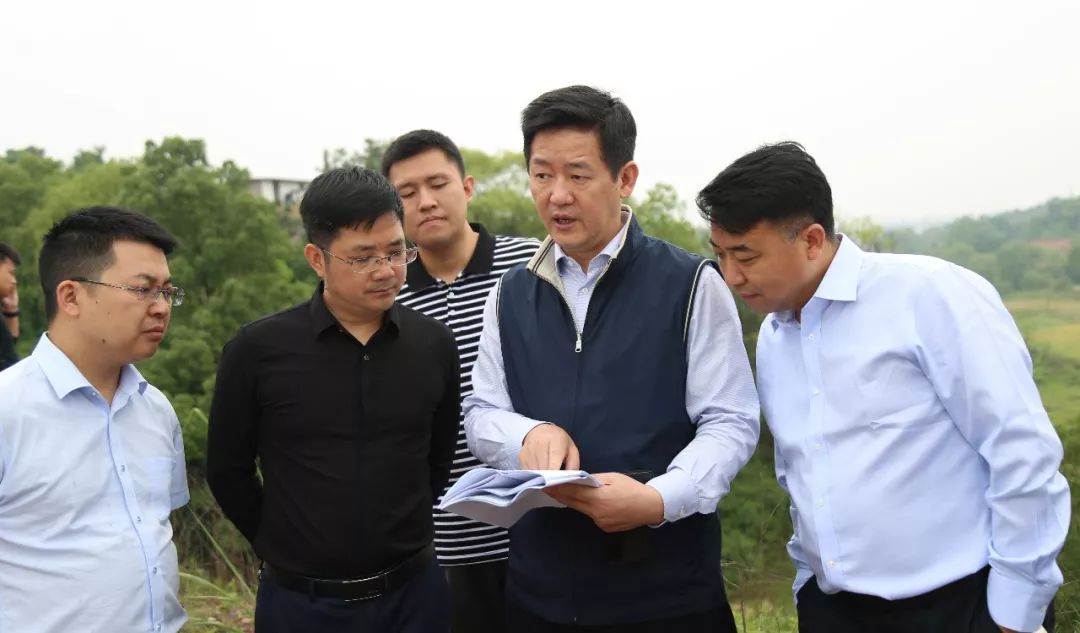 李海星到横峰经开区巡查考核工业重点项目