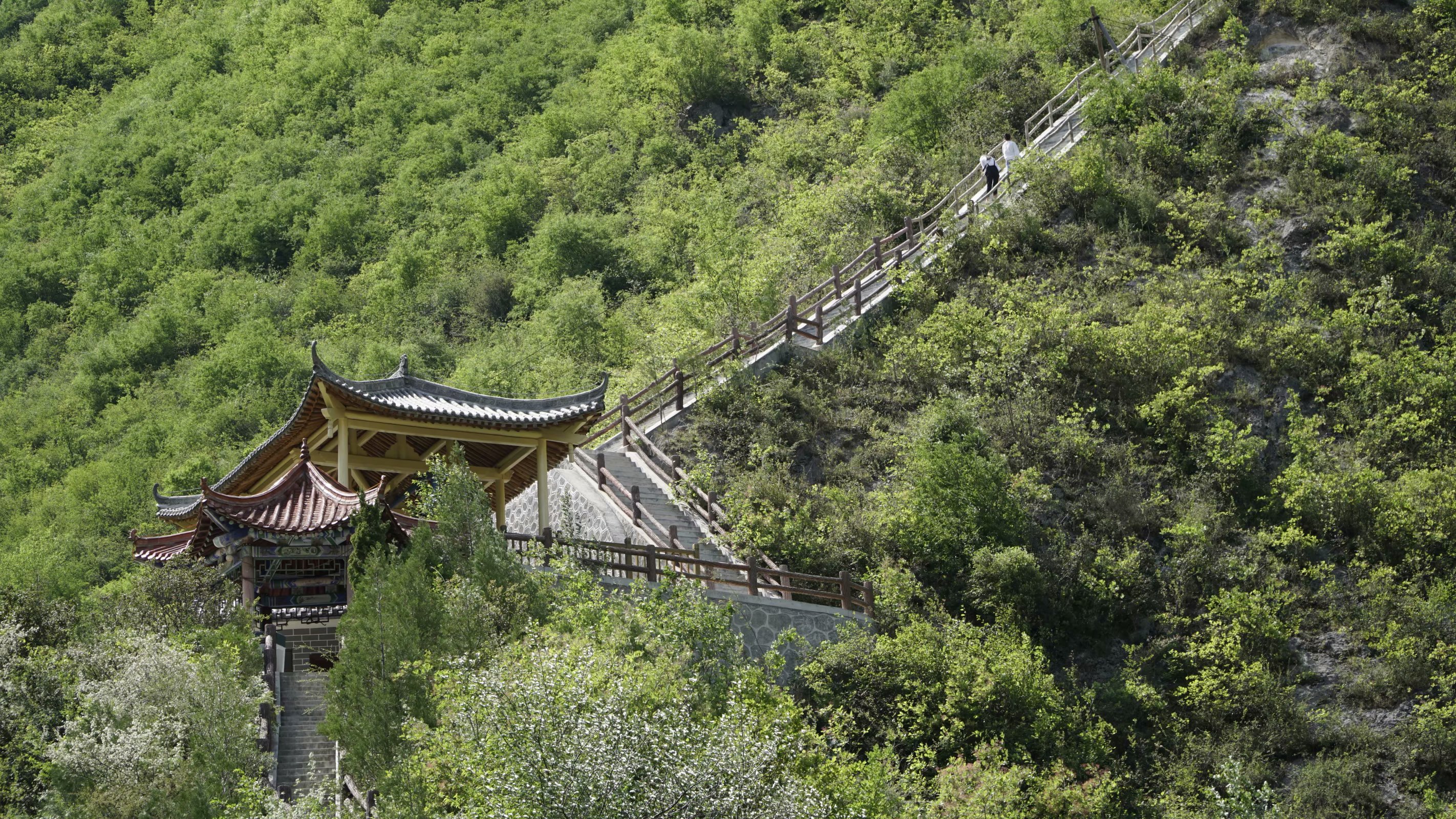 武都姚寨沟风景区图片