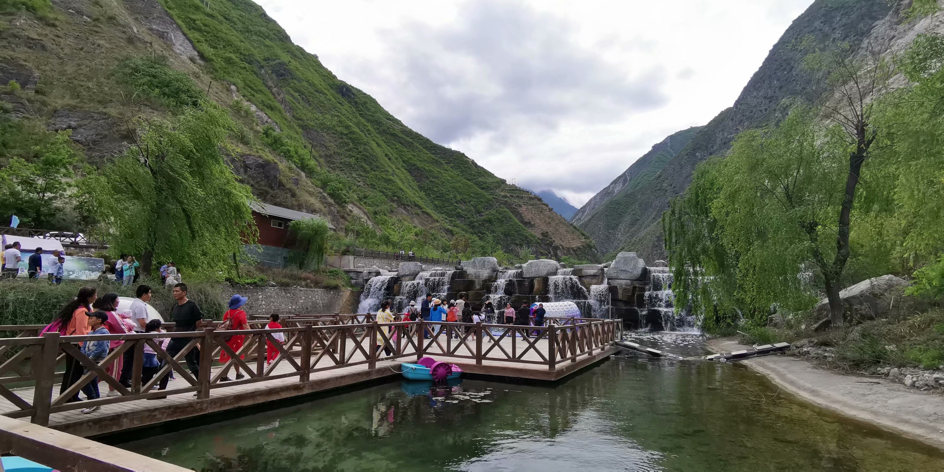 武都姚寨沟风景区图片