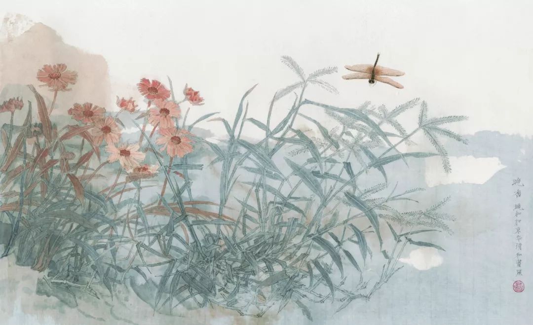 造化心源踏古同机莫晓松工笔花鸟画探微