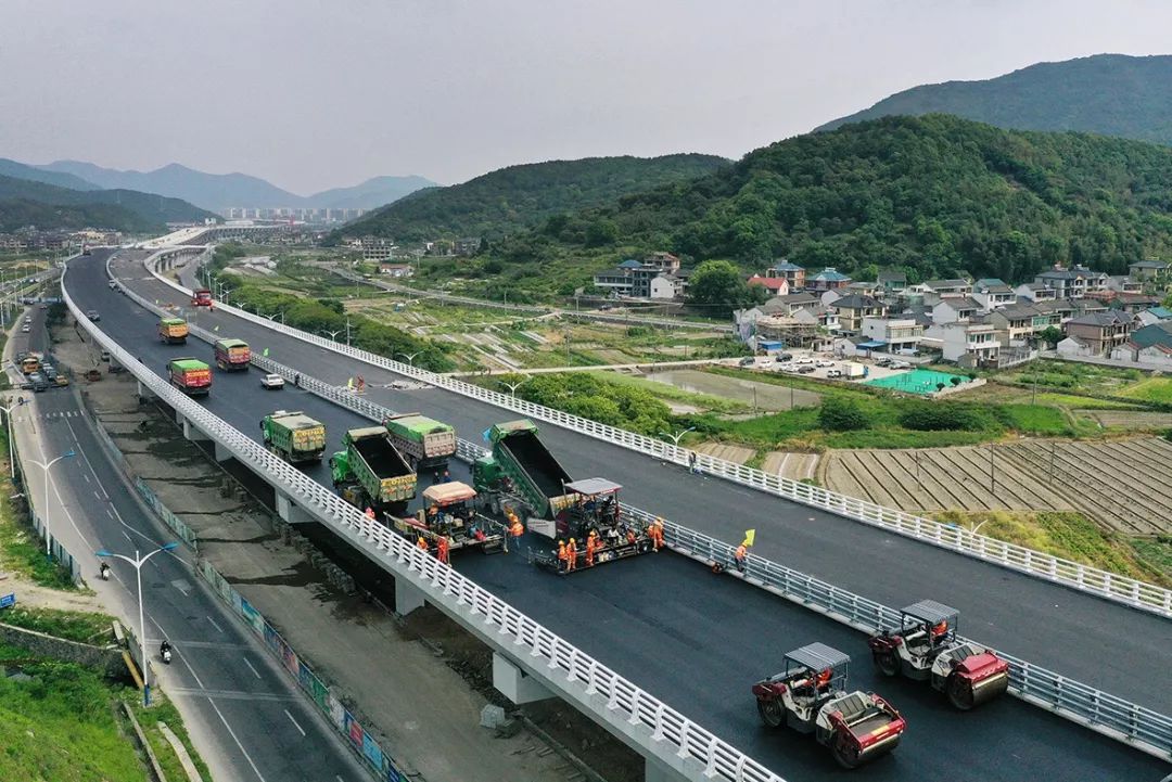 329国道新建段有望9月底通车普陀芦花至南岙公路正式通车