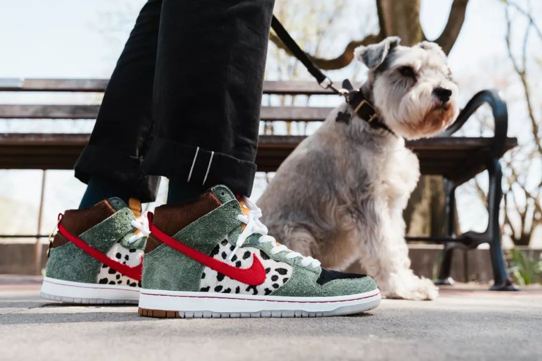 你要有踩狗屎的运气,才能买到这双nike sb dunk high 「dog walker」!