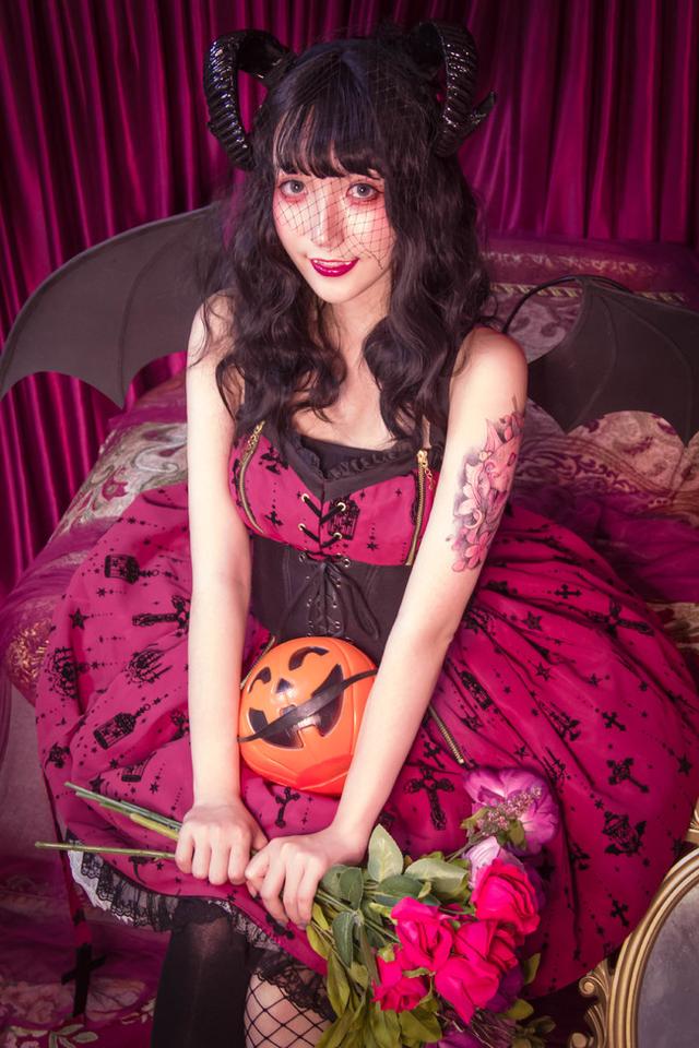 高质量cosplay洛丽塔lolita万圣节主题服装