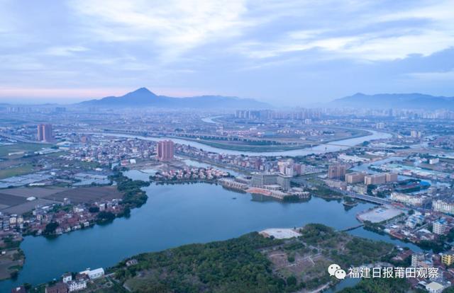 福建日報莆田觀察木蘭溪治理20週年木蘭溪下白塘美