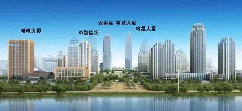 新地標總投資245億元哈爾濱新區金融中心開建啦