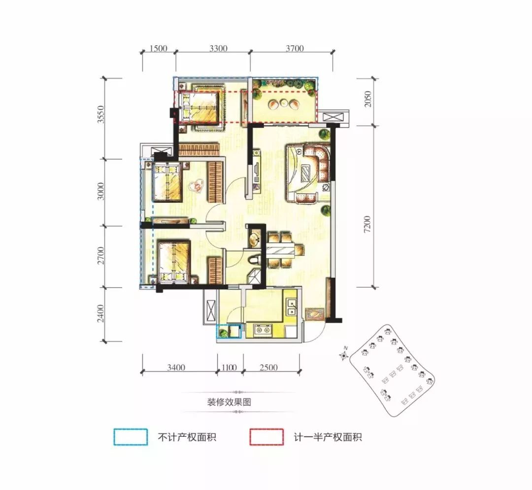 资阳圣桦名城户型图片