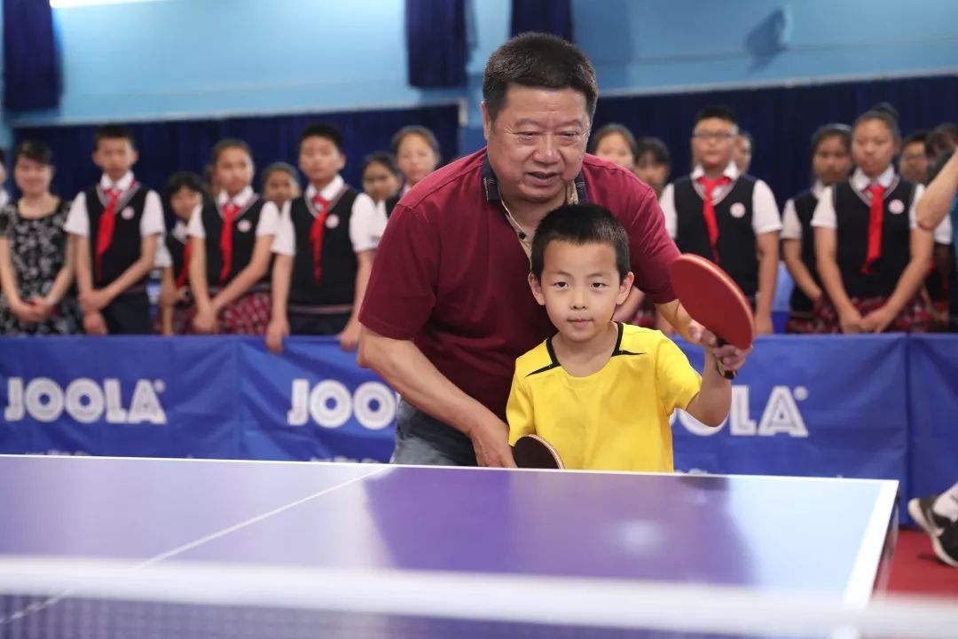 律动激情喜讯厦门市湖里实验小学郭跃华乒乓球训练基地正式授牌成立
