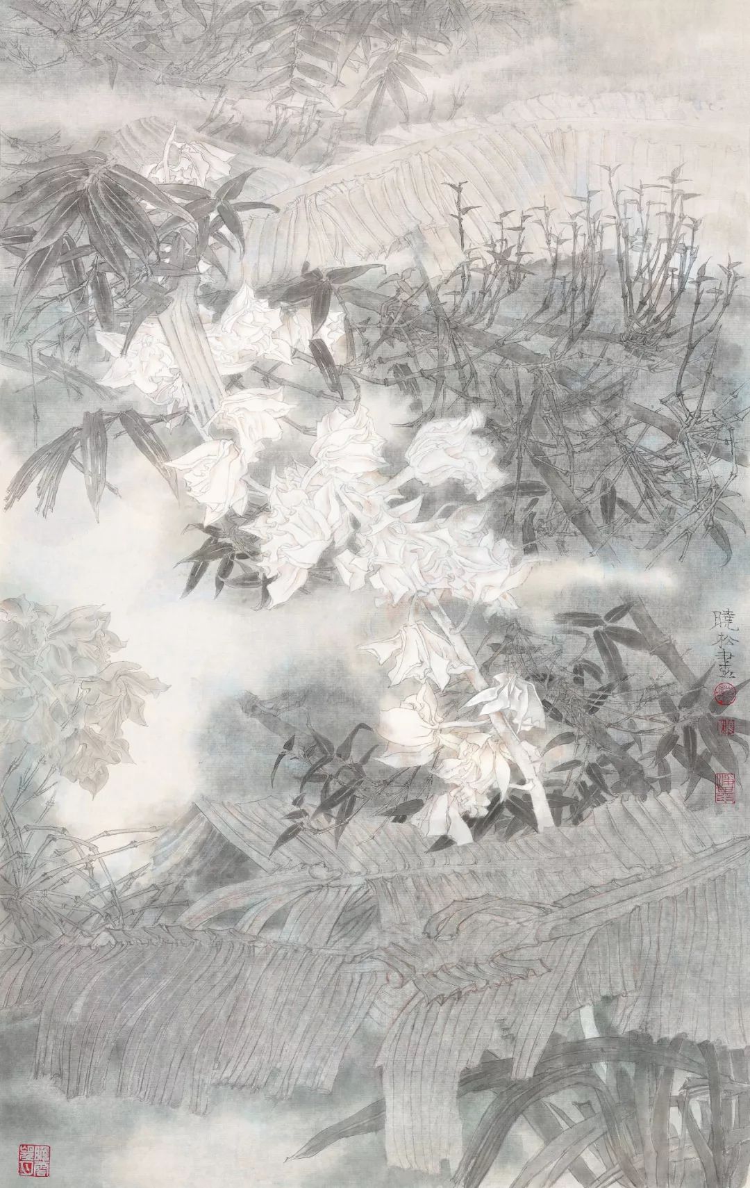 造化心源踏古同机莫晓松工笔花鸟画探微