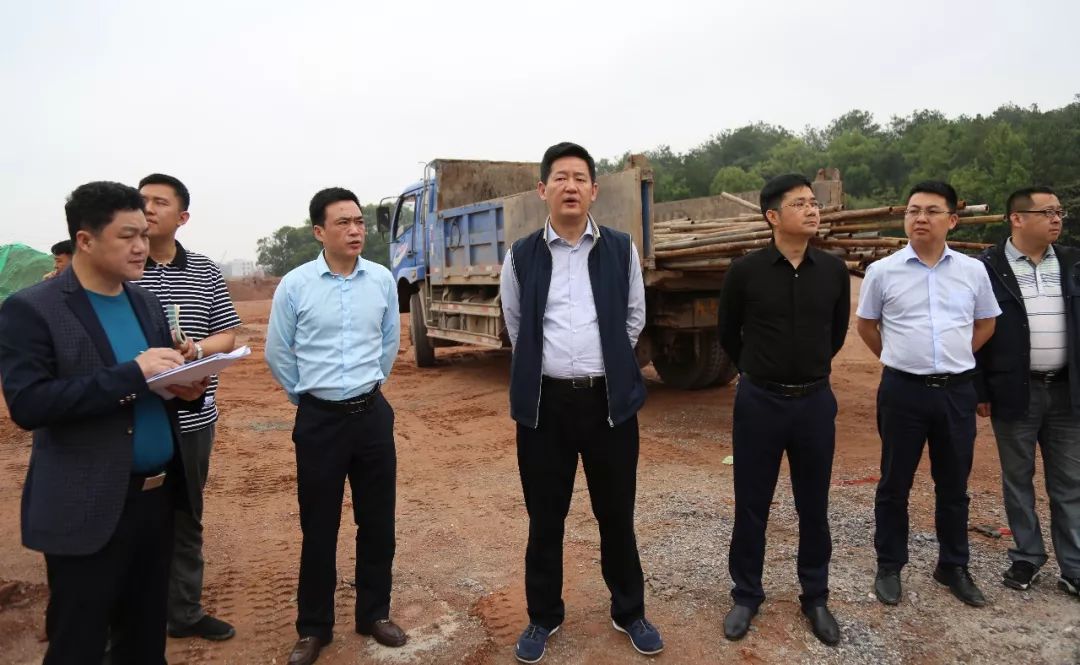 李海星到横峰经开区巡查考核工业重点项目