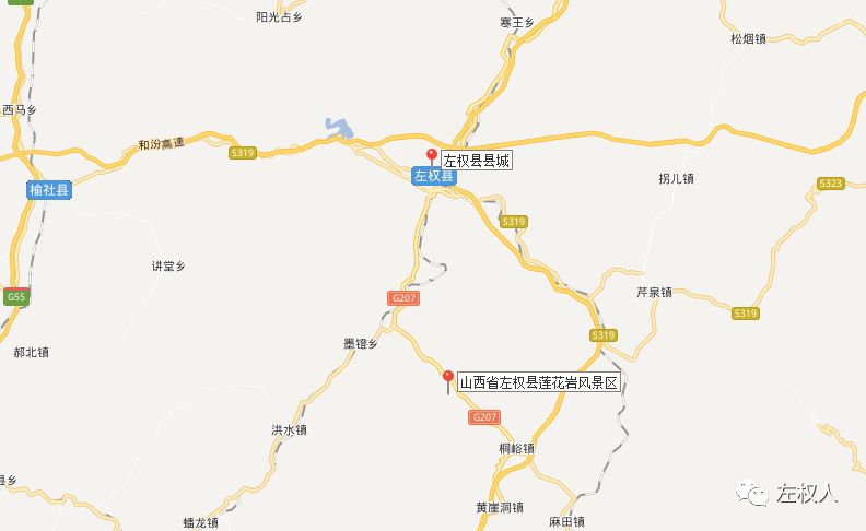左权县桐峪镇地图图片