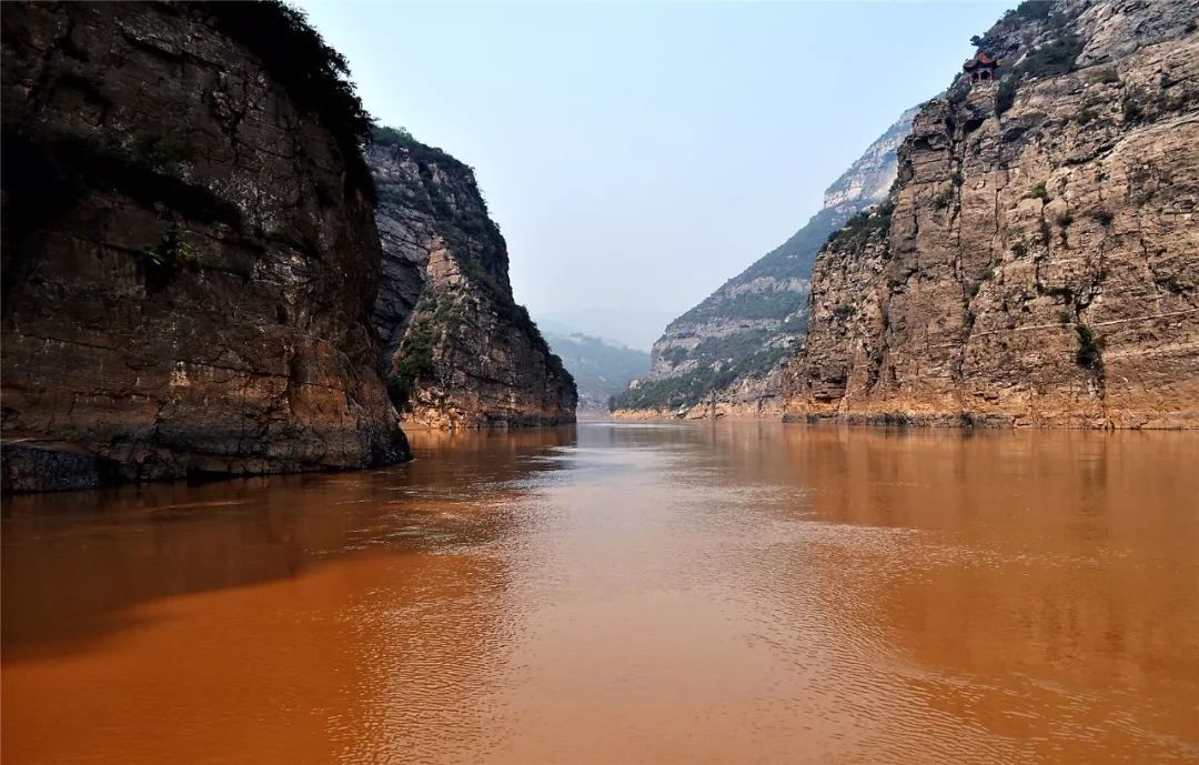 黄河龙门山图片