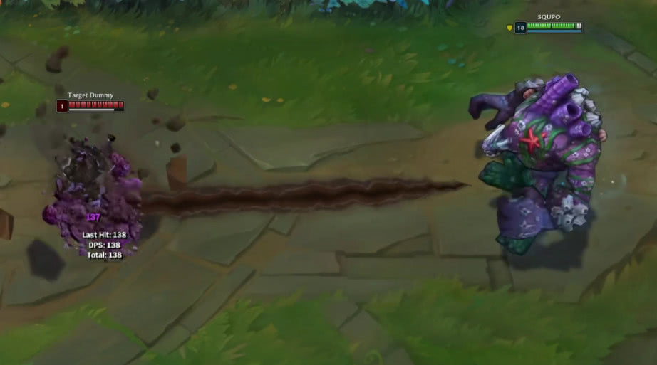 lol:石头人特效升级后,这款皮肤成了"恶心人"的神器,呕!_珊瑚礁