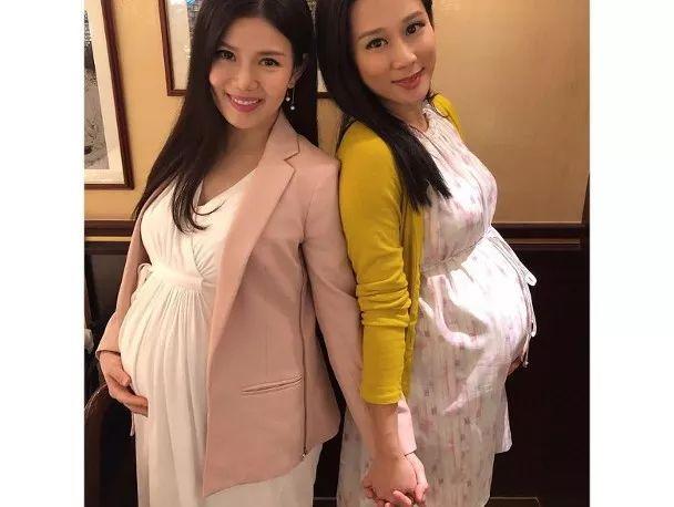 tvb港姐冠军怀二胎过预产期却迟迟未生与好姐妹几乎同时怀孕