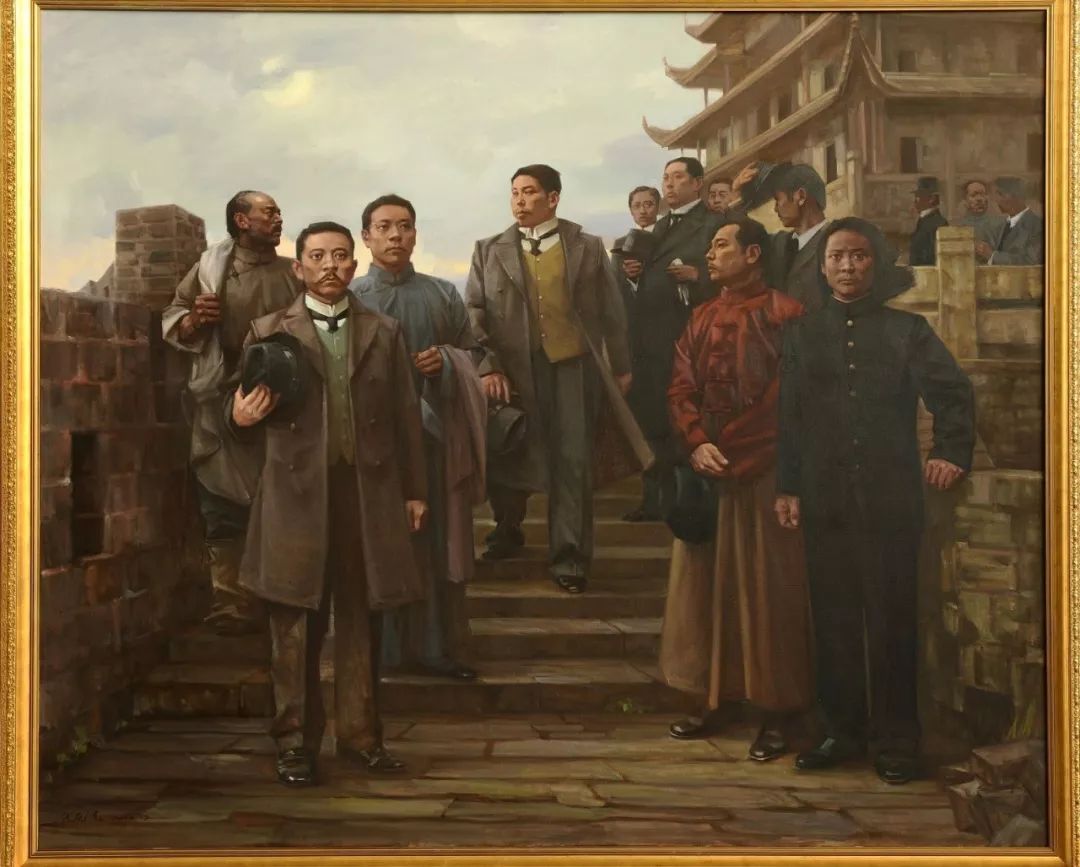 【展览】国家艺术基金湖南百年重大历史题材美术作品欣赏(一)_油画