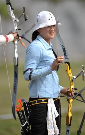 中国最美女"箭"客,北京奥运射箭冠军,媲美丘比特之箭!