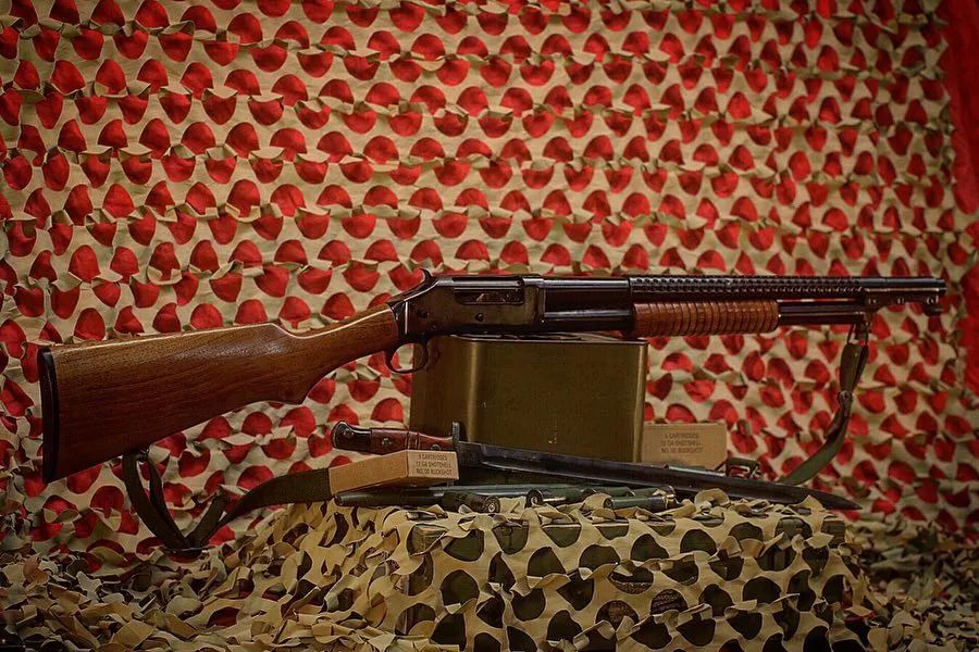 oldschool温彻斯特m1897m1912霰弹枪图集