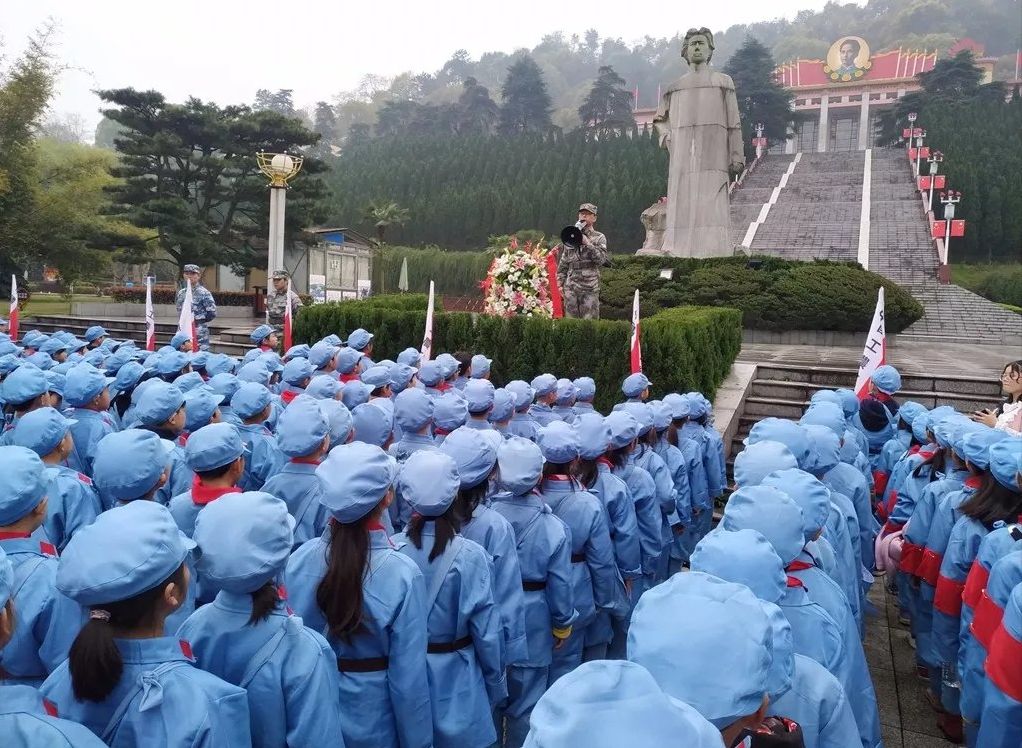 安源红领巾纪念馆参观图片