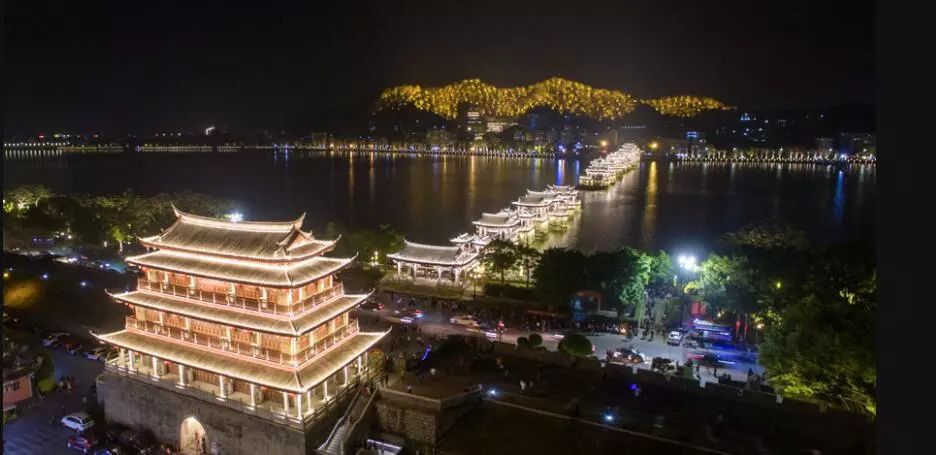 潮州广济桥灯光秀已修复今晚起恢复表演