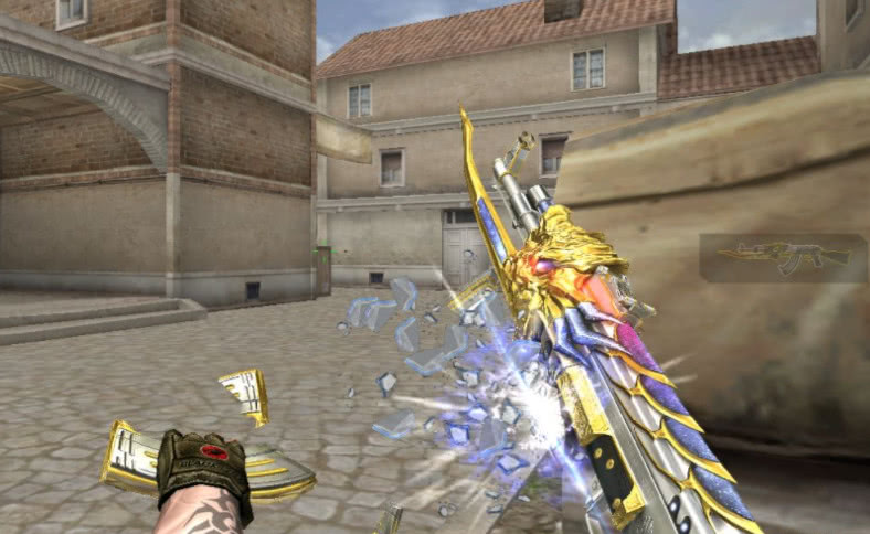 cf新炫金武器上线看到图片那一刻网友果断放弃