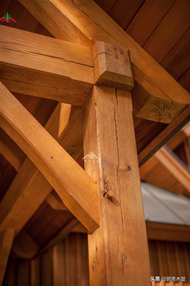 梁柱型木结构木屋别墅