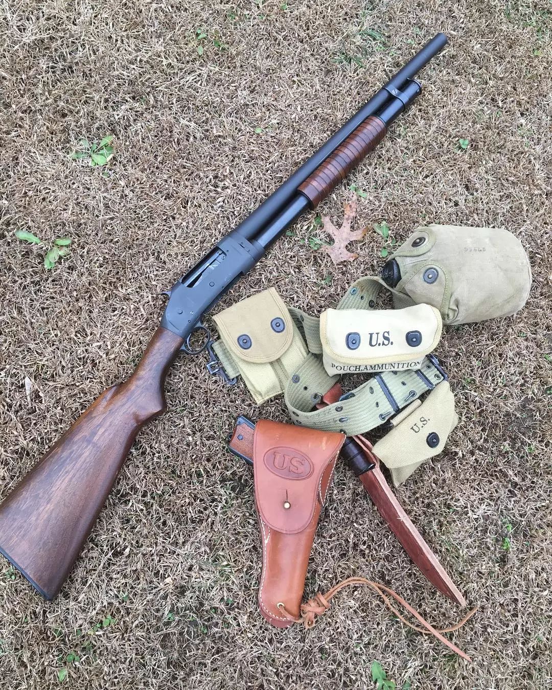 oldschool温彻斯特m1897m1912霰弹枪图集