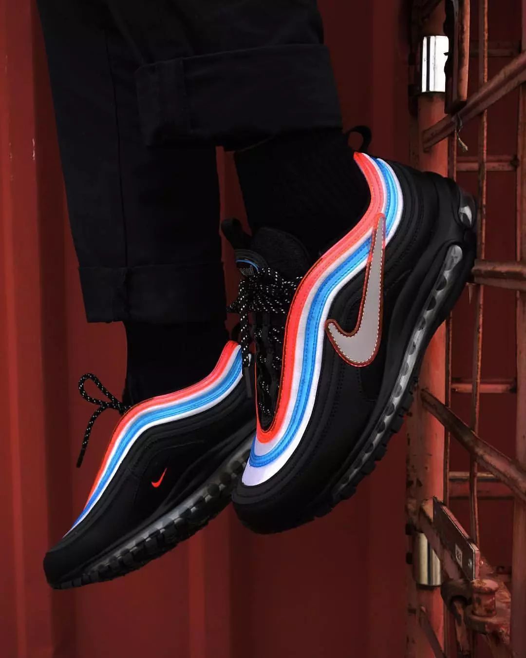 instagram上的用戶們都怎麼穿這雙 air max 97 「neon seoul」?