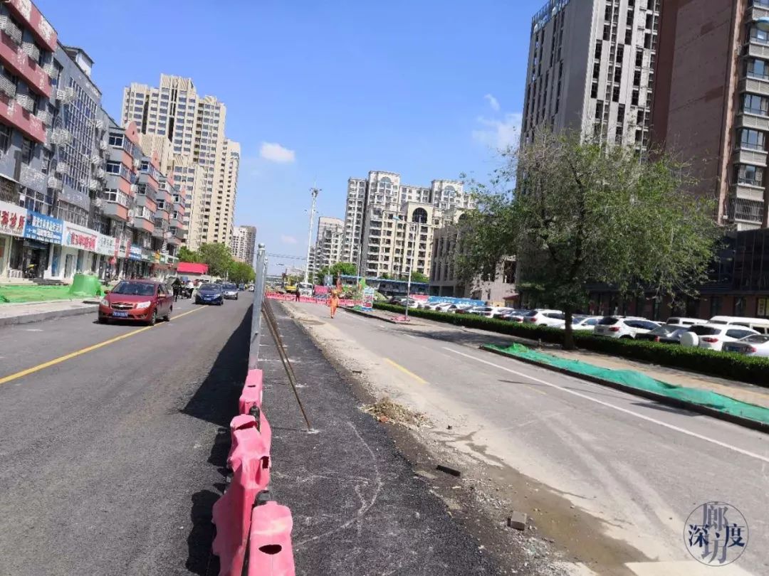 廊坊市区这条路这次修的真不赖!_建设路