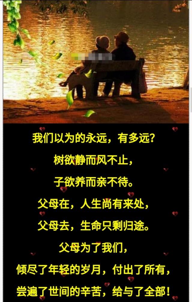 苦日子过完了,爸妈却老了!