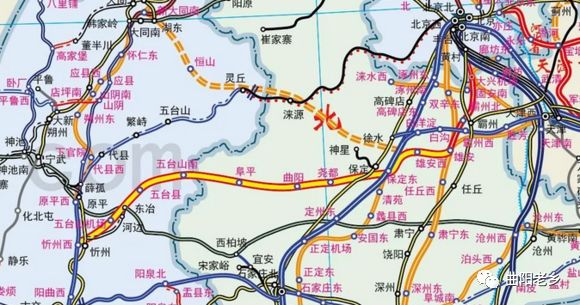 唐县高铁路线图图片