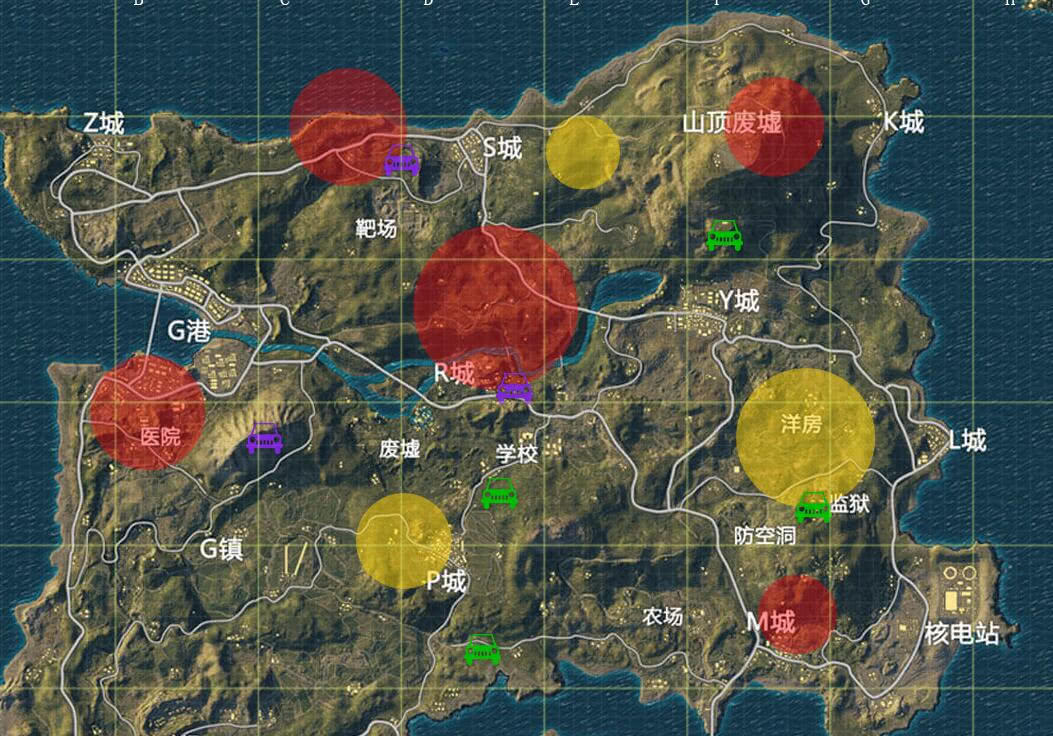 李怕怕谈吃鸡:哪张地图是上分优选 了解这些特点 上分很轻松