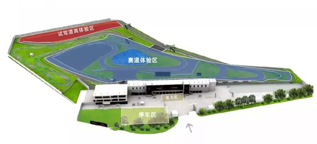 上海国际赛车场平面图图片