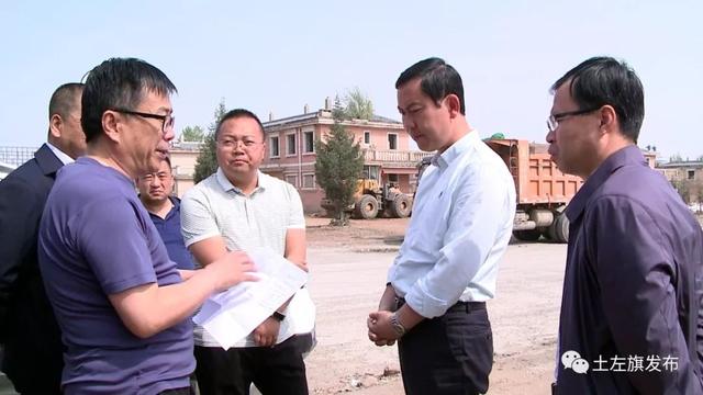 成红亮调研西部城区土左旗境内重点工作