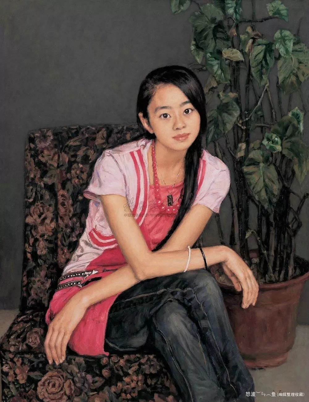 杨飞云人物油画欣赏7
