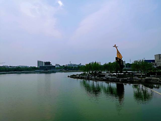 图说中国:德州平原琵琶湾公园景色