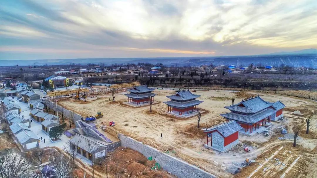 平陆周仓文化园奋进中的一建古建助力传统文化永放光芒