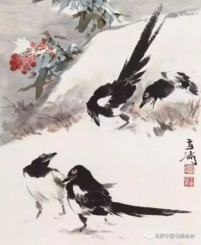 画家笔下的鸟