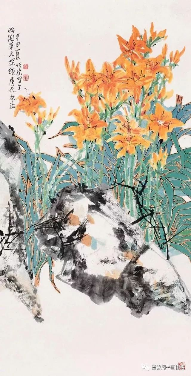 央美教授郭怡孮花鸟画作品欣赏