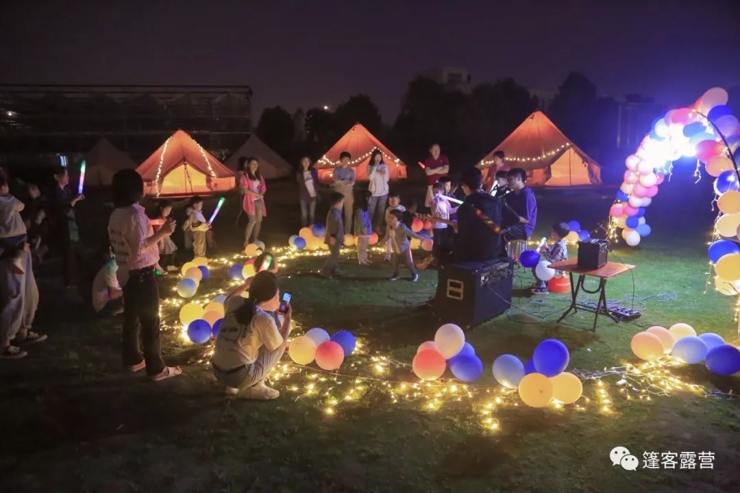 5月帐篷露营音乐专场篝火晚会母亲节亲子仲夏之夜随意嗨